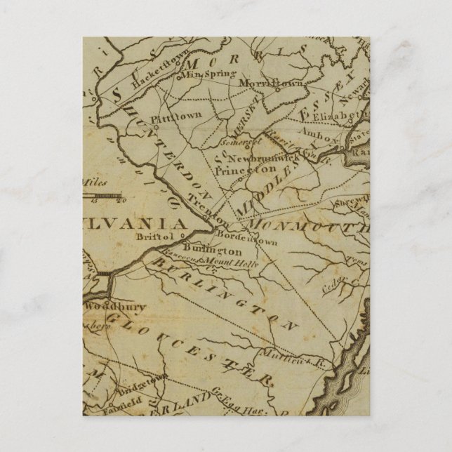 Cartão Postal Nova Jersey 3 (Frente)