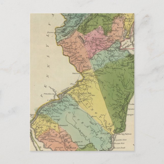 Cartão Postal Nova Jersey 4 (Frente)