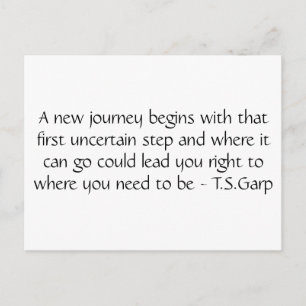 Cartão Postal Nova jornada