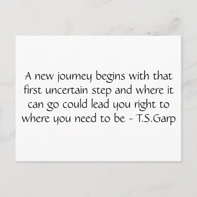 Cartão Postal Nova jornada (Frente)