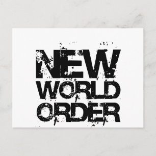 Cartão Postal Nova Ordem Mundial