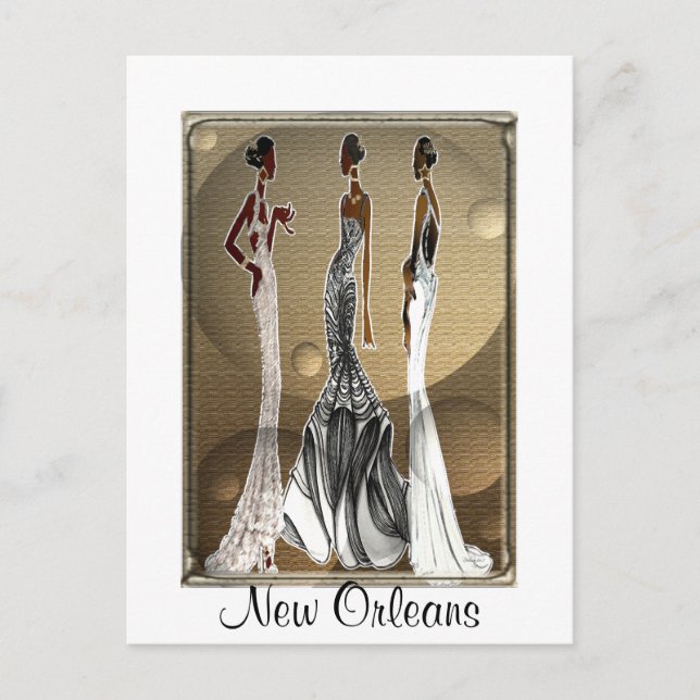 Cartão Postal Nova Orleans (Frente)