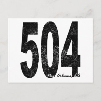 Cartão Postal Nova Orleans em dificuldades 504