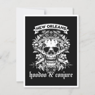 Cartão Postal Nova Orleans: Hoodoo & Conjure