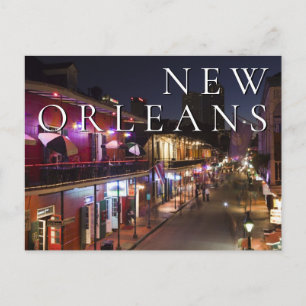 Cartão Postal Nova Orleans, Louisiana   Feliz Aniversário