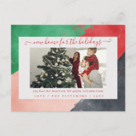 Cartão Postal Nova Página Inicial de Script Moderno para Movimen