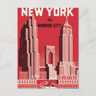 Cartão Postal Nova York A cidade maravilhosa