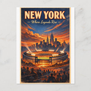 Cartão Postal NOVA YORK – Onde as Lendas se Erguem