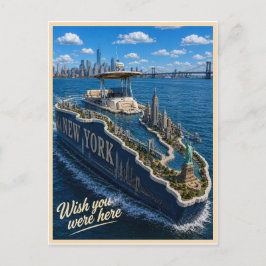 Cartão Postal Nova York | Wish You Were Here | Série State