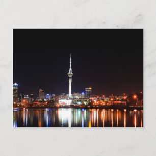 Cartão Postal Nova Zelândia: Auckland à Noite
