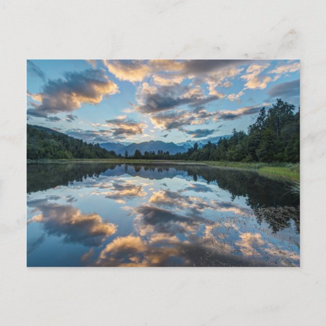 Cartão Postal Nova Zelândia, Ilha do Sul, Westland Nacional (Frente)