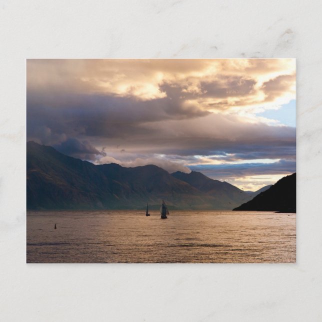 Cartão Postal Nova Zelândia: Queenstown 2 (Frente)