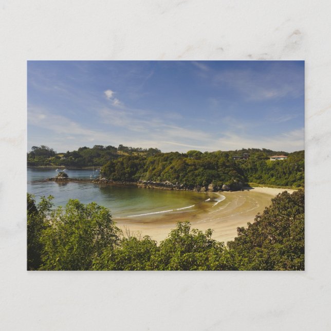 Cartão Postal Nova Zelândia, Southland, Stewart Island, Meia Lua (Frente)