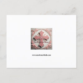 Cartão Postal Novas Linhas de Fé 2025