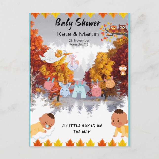 Cartão Postal Novembro (Frente)