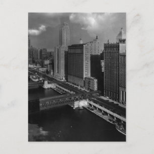 Cartão Postal Novembro de 1939: A cidade de Chicago