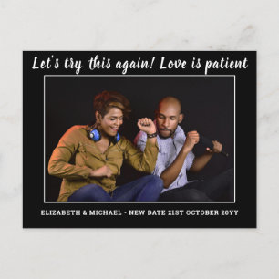 Cartão Postal Novo Ano Novo Plano Alteração Data Orçamento Foto 