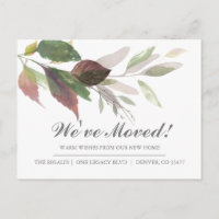 Novo Anúncio de Mudança de Endereço