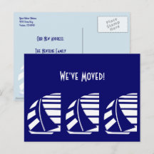 Novo Endereço Barcos à Vela Corrida Azul Branco Ca