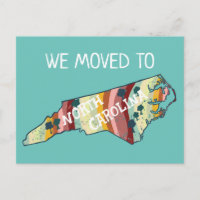 NOVO ENDEREÇO DOMÉSTICO Mapa do Estado da Carolina