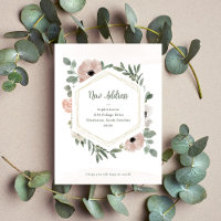 Novo Endereço | Flores e Folhagens de Pêssego Empo