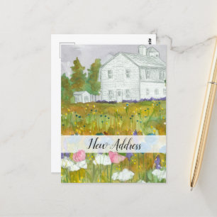 Cartão Postal Novo Endereço Que Mudamos De Prados De Fábrica