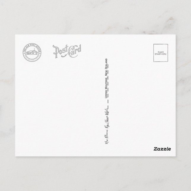 Cartão Postal Novo Florescer (Verso)