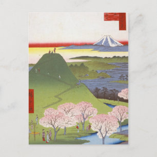 Cartão Postal "Novo Fuji" Hiroshige