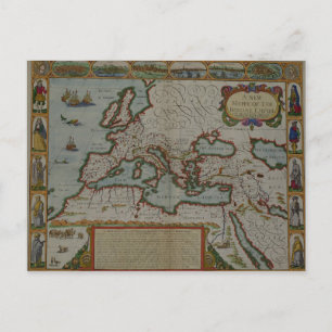Cartão Postal Novo mapa do Império Romano
