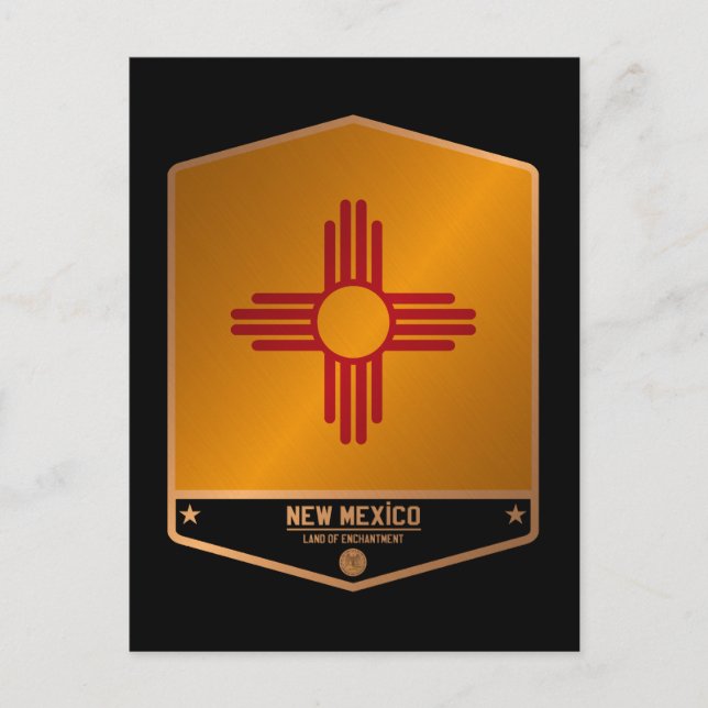 Cartão Postal Novo México (Frente)
