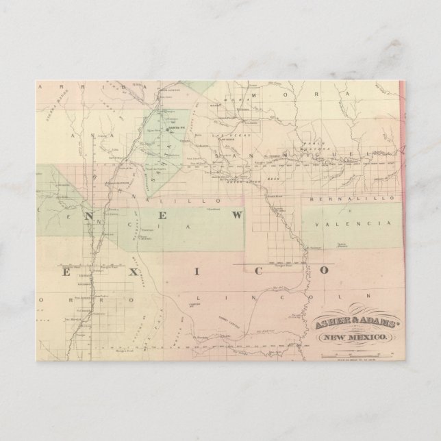 Cartão Postal Novo México 2 (Frente)