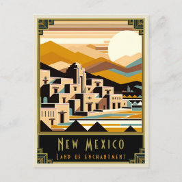 Cartão Postal Novo México | Art Deco