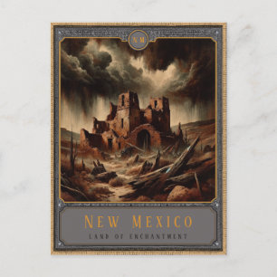 Cartão Postal Novo México Cartão-postal de arte gótica