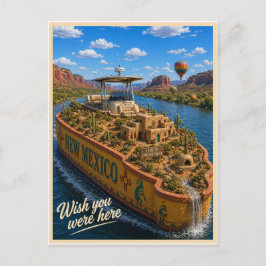 Cartão Postal Novo México | Wish You Were Here | Série de Estado