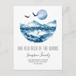 Cartão Postal Novo Pescoço da Floresta em Movimento Anúncio