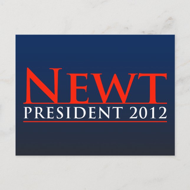 Cartão Postal Novo Presidente 2012 (Frente)