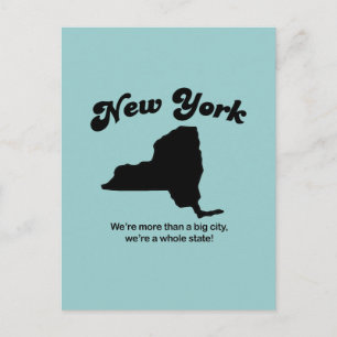 Cartão Postal Novo York Motto - Um estado inteiro