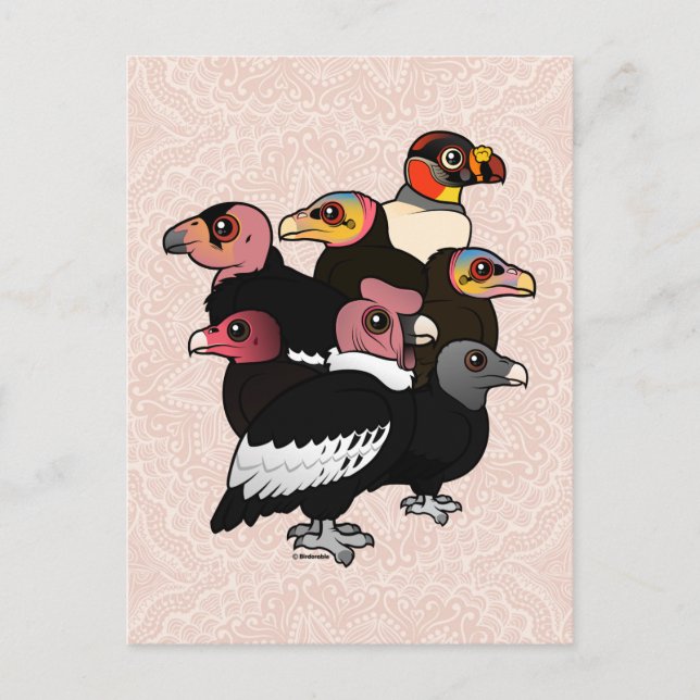 Cartão Postal Novos Vultos do Mundo (Frente)