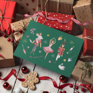 Cartão Postal Nozes Soldado Feliz Natal