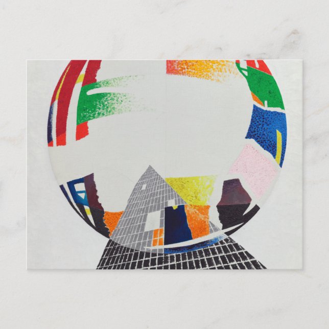 Cartão Postal Nuclear I, CH, 1945 por Laszlo Moholy-Nagy (Frente)