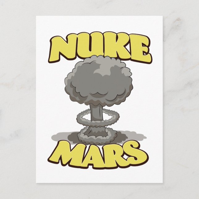 Cartão Postal Nuke Marte (Frente)
