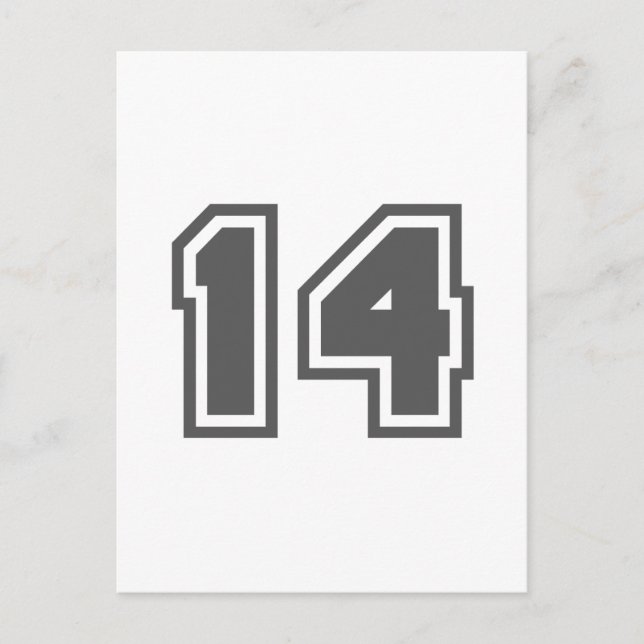 Cartão Postal Número 14 (Frente)