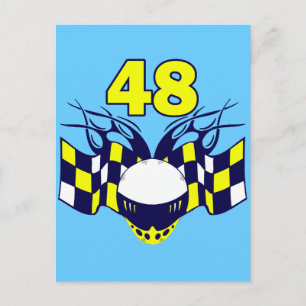 CARTÃO POSTAL NÚMERO 48 DESIGN AUTO RACING