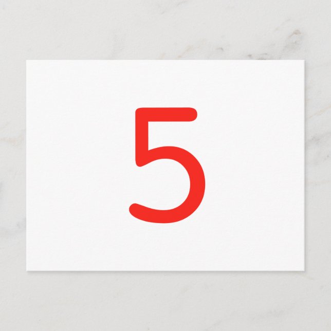 Cartão Postal Número 5 (Frente)