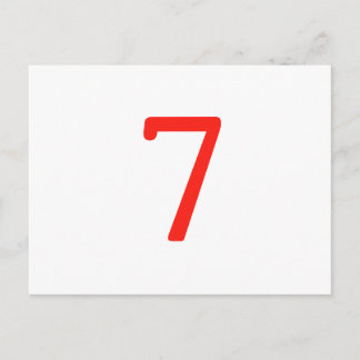 Cartão Postal Número 7