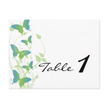 Número da Tabela de Casamento da Vinha da Borbolet