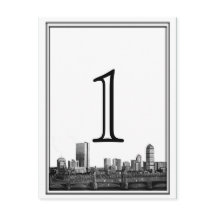 Número da Tabela de Casamento de Destino de Boston