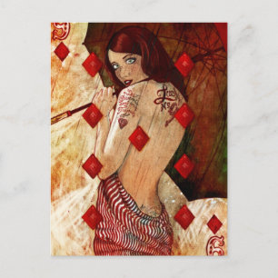 Cartão Postal Número Sortudo 9