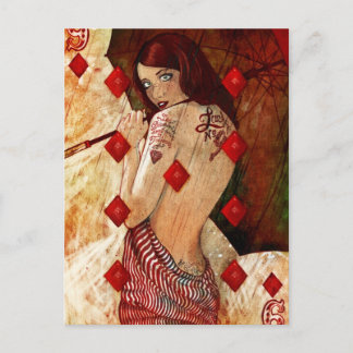 Cartão Postal Número Sortudo 9