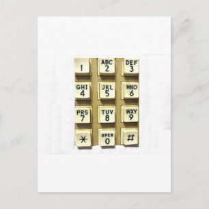 Cartão Postal Números de telefone